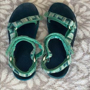 Blue/Green Tevas!